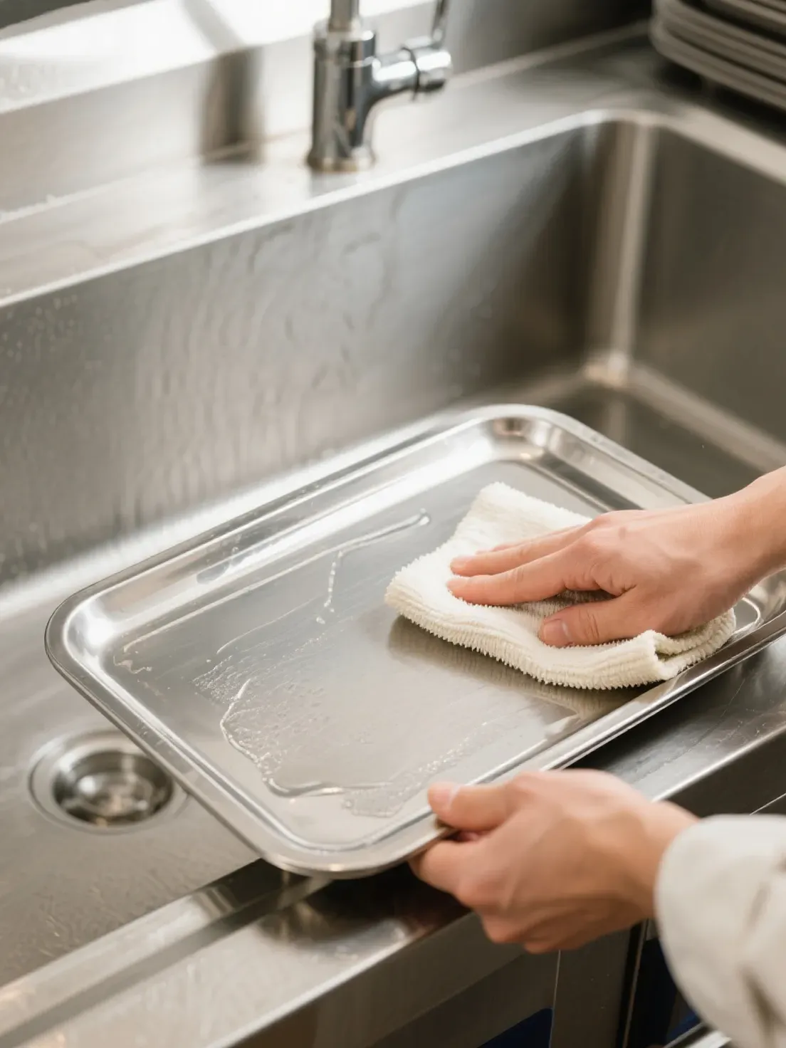 Maintenance for Stainless Steel Food Trays
