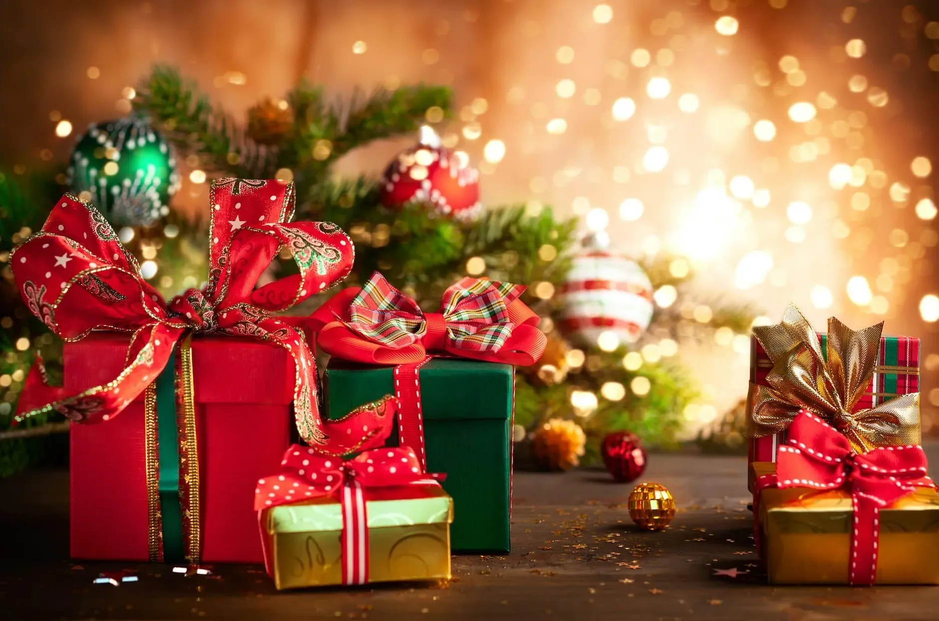 rot+grün+gold Weihnachten traditionelle Farben