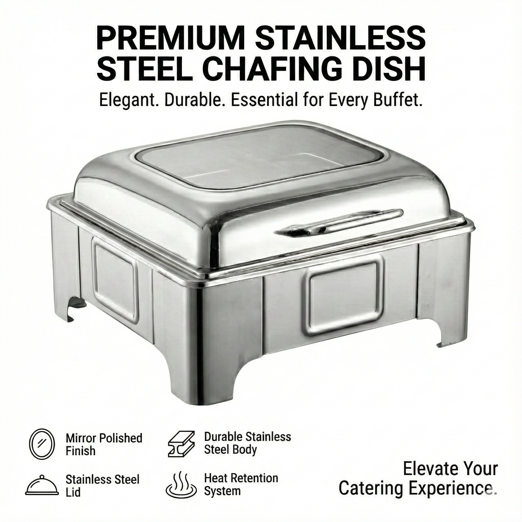 Réchauffeur de plats OEM pour chafing dish Wholesale (2)