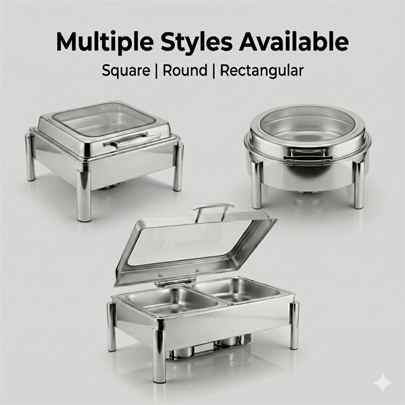 Wholesale Stainless Steel Food Warmer buffet set