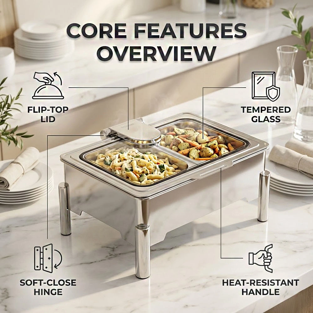 Commercial Chafing Dish Buffet Set Wholesale Supplier