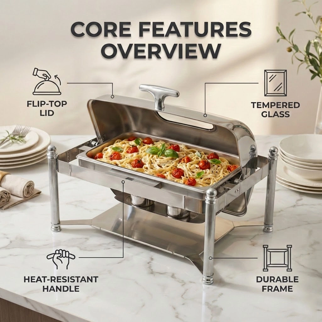 Wholesale Roll Top Chafing Dishes Supplier