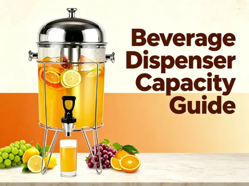 Beverage Dispenser Capacity-1