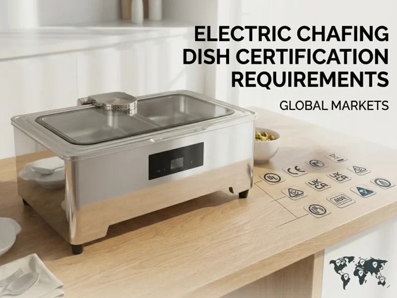 Electric Chafing Dish Certification Requirements for Global Markets