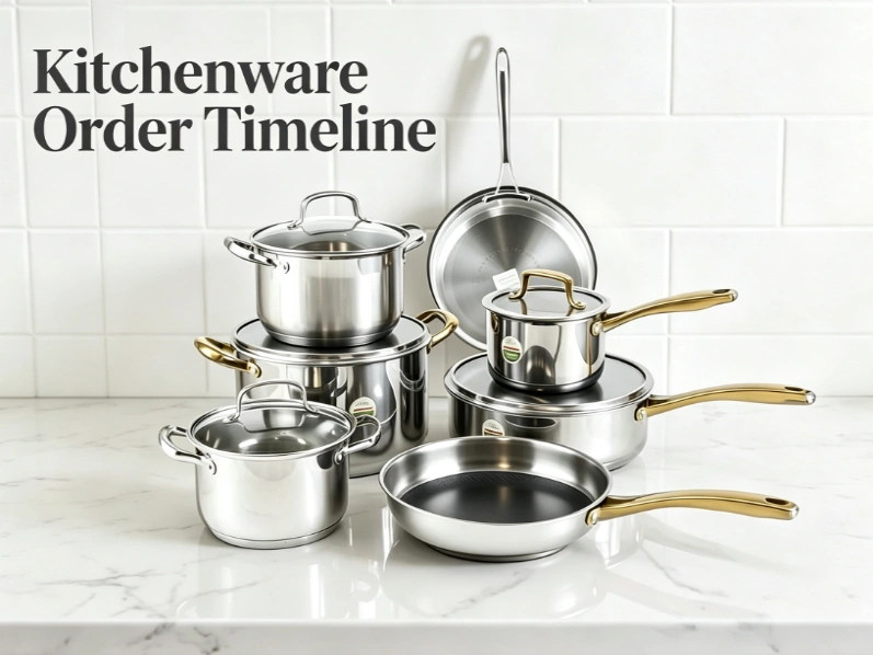 Kitchenware Order Timeline