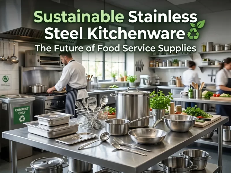 Sustainable Stainless Steel Kitchenware