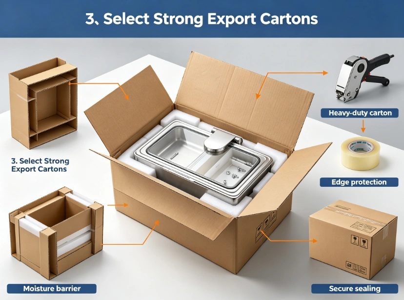 how to pack chafing dishes for international shipping-7