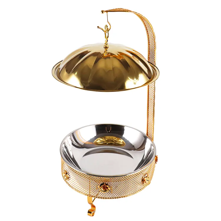Stainless Steel vs. Plastic Kitchenware What Brands Should Know-Round Chafing Dish